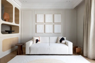 Photo living room luxury rentals Paris