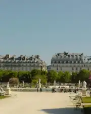 Vue d'un appartement parisien