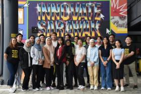 Group photo of EntreCamp Sarawak participants