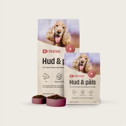 FirstVet Hud & päls - 12 kg och 3 kg