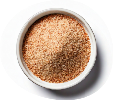 Skål med psylliumfrön