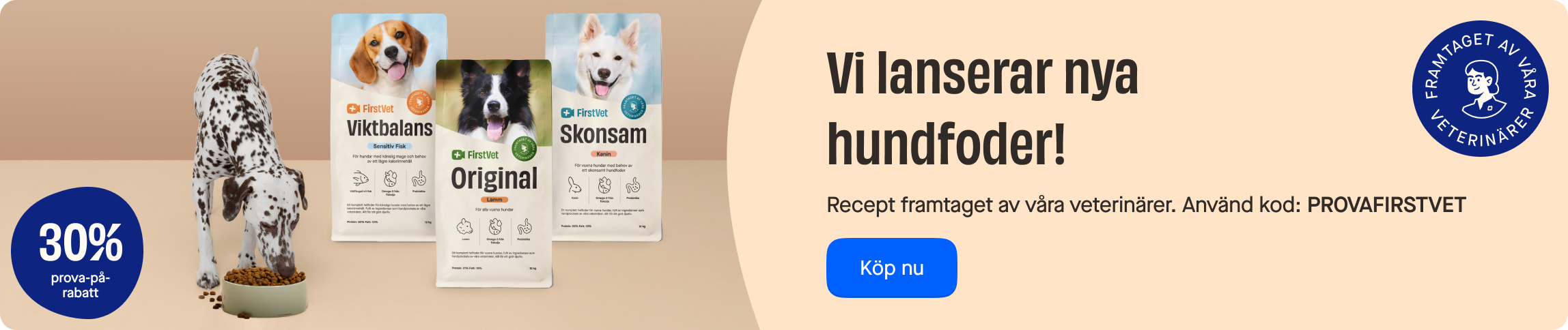 Release of new dog food category page