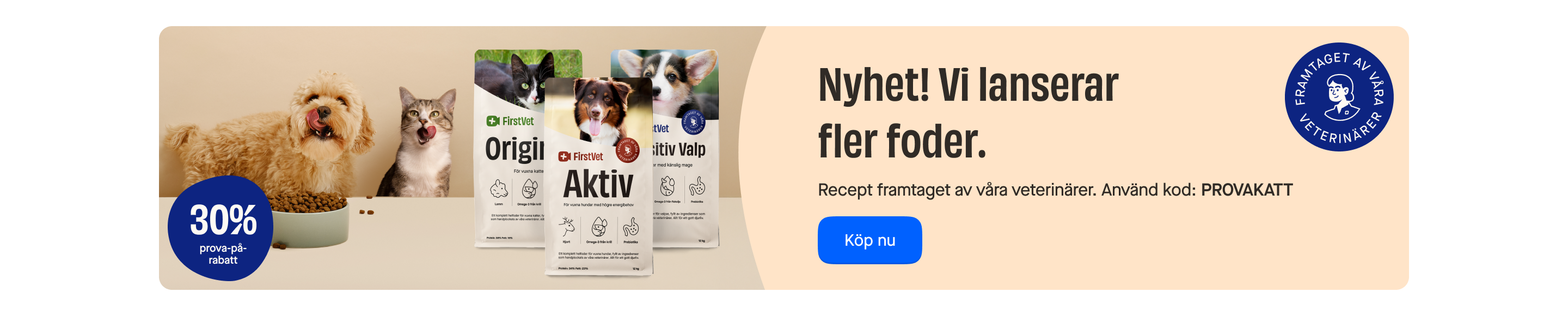 Release of cat food category page oct
