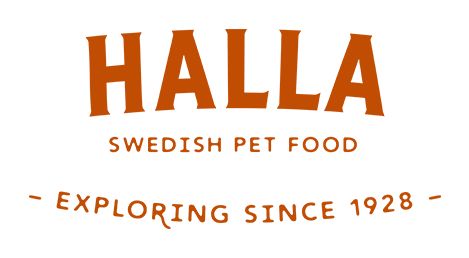 Halla pet food logotyp