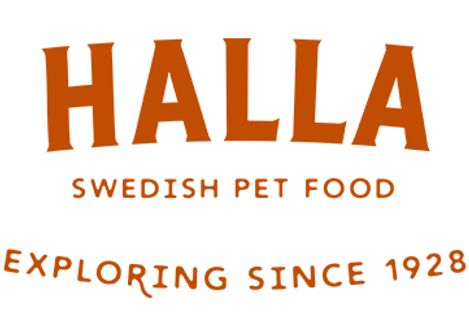 Halla pet food logotyp