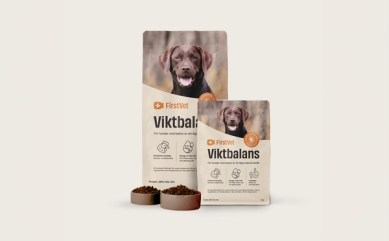 Två påsar med Firstvet Viktbalans