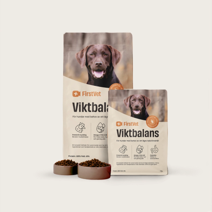 Två påsar med Firstvet Viktbalans