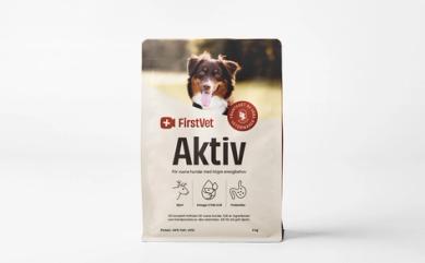 En foderpåse av FirstVet Aktiv, 3 kg