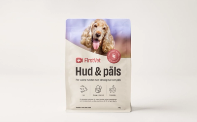 FirstVet Hud & päls hundmat - 3 kg