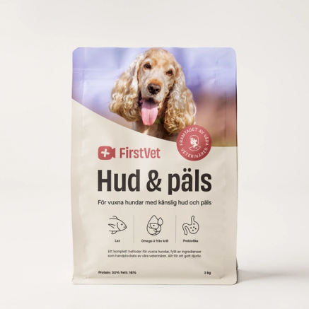 FirstVet Hud & päls hundmat - 3 kg