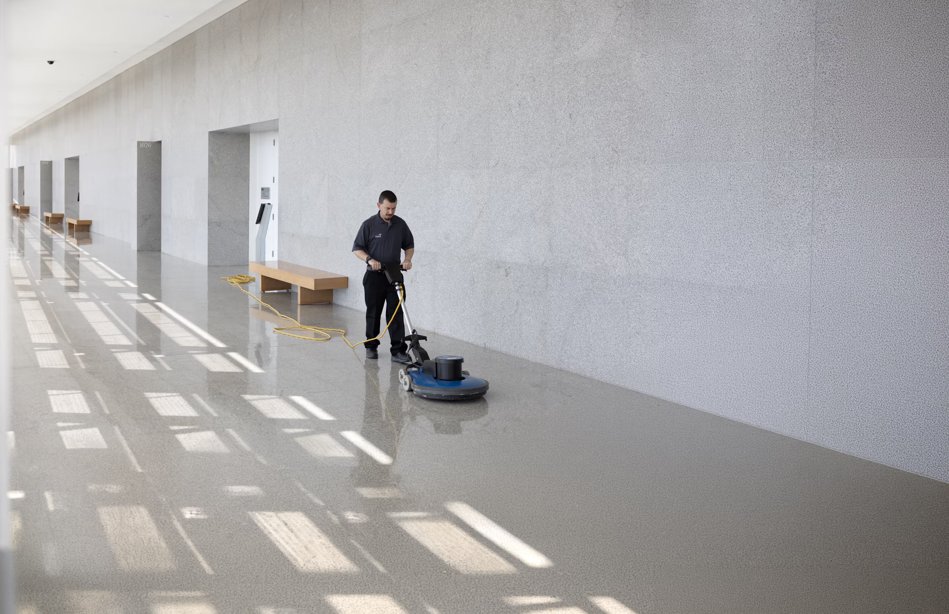 Fora team member at work