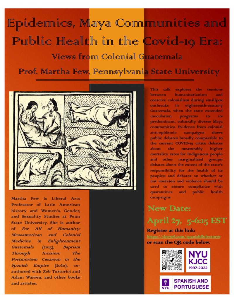 image from Epidemics, Maya Communities, and Public Health in the Covid-19 Era: Views from Colonial Guatemala | Martha Few, Penn State