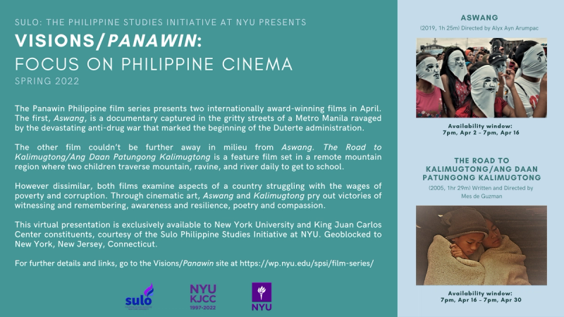 image from FILM SERIES: VISIONS/PANAWIN - FOCUS ON PHILIPPINE CINEMA