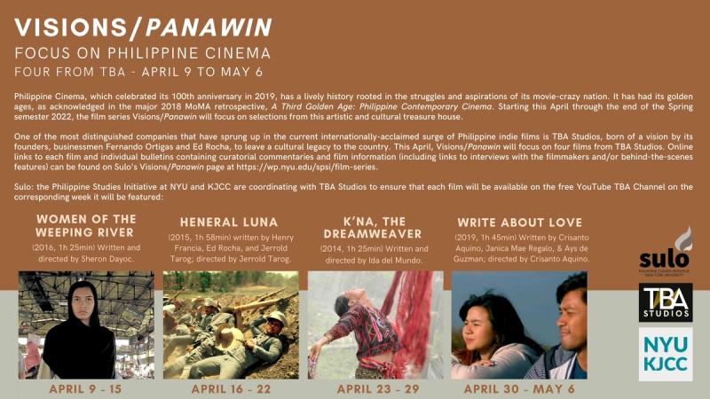 image from SULO/KJCC Film Series: VISIONS/PANAWIN - Focus on Philippine Cinema - Four from TBA Studios