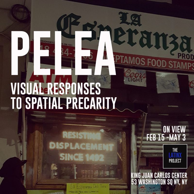 image from Opening Exhibit | PELEA: Visual Responses to Spatial Precarity