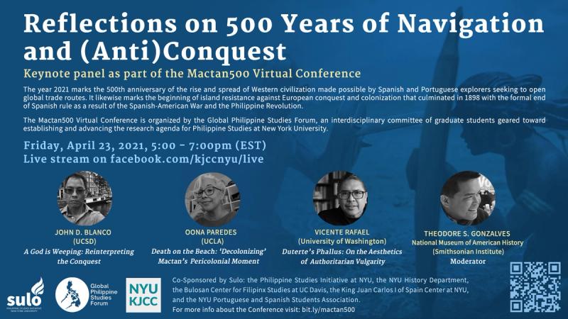 image from Keynote Panel, "Reflections on 500 Years of Navigation and (Anti)Conquest"