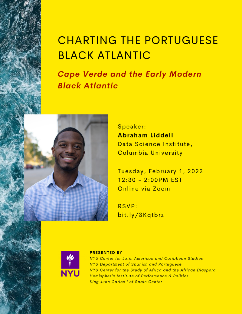 image from Cape Verde and the Early Modern Black Atlantic | Speaker: Abraham Liddell, Data Science Institute, Columbia University