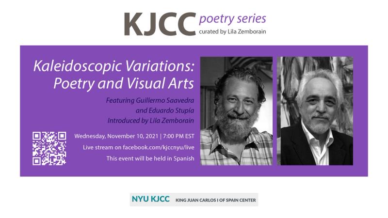 image from Online Event | KJCC Poetry Series curated by Lila Zemborain | Poetry and Visual Arts