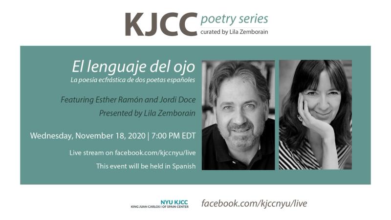image from Online Event | KJCC Poetry Series | El lenguaje del ojo
