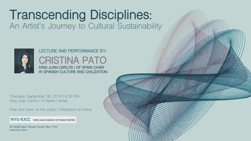 image from VIDEO | Cristina Pato - King Juan Carlos Chair | Lecture and Performance: Transcending Disciplines