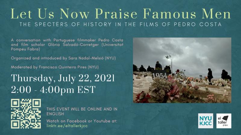 image from Online Event | Let Us Now Praise Famous Men. The Specters of History in the films of Pedro Costa