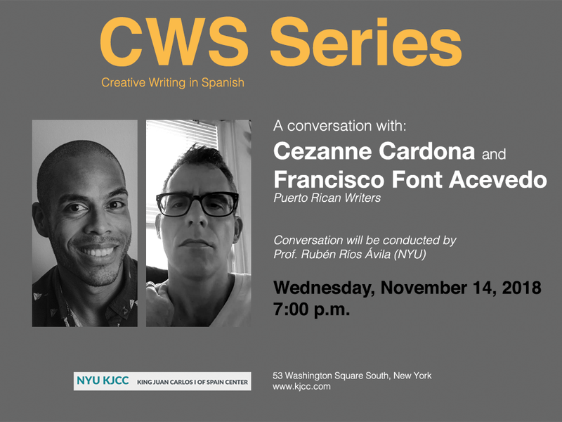 image from CWS Series | Conversation with Cezanne Cardona and Francisco Font