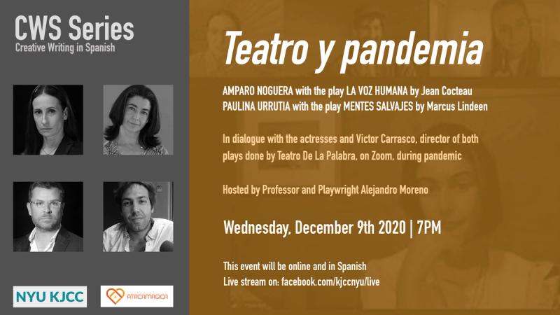 image from Online Event | CWS Series | Teatro y Pandemia