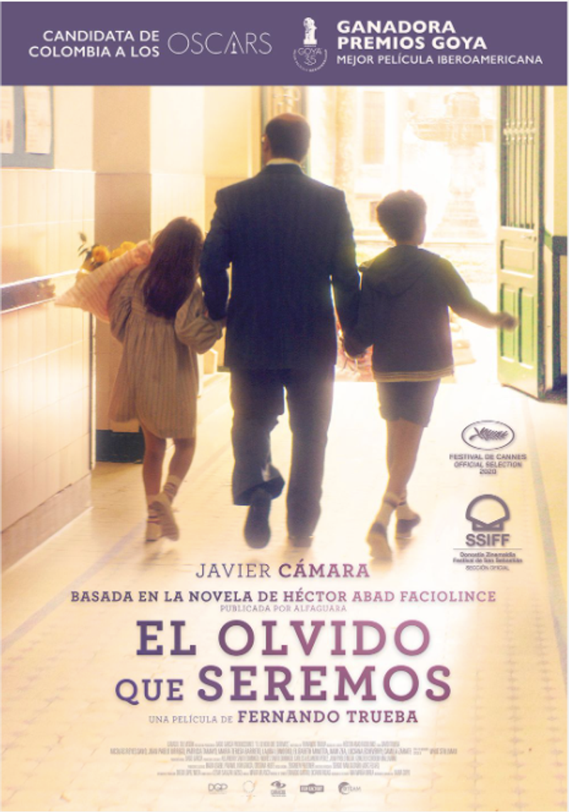 image from Havana Film Festival New York (November 5-11, 2021)  /  Opening night: El olvido que seremos/Memories of My Father (2020), directed by Fernando Trueba