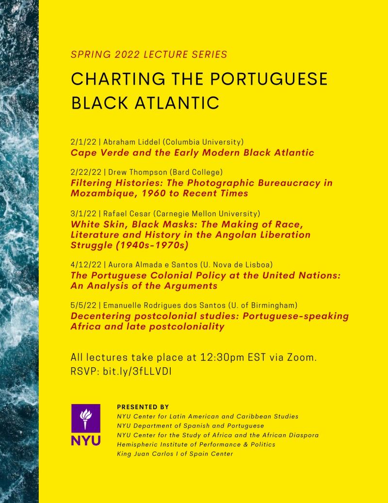 image from Spring 2022 Lecture Series | Charting the Portuguese Black Atlantic