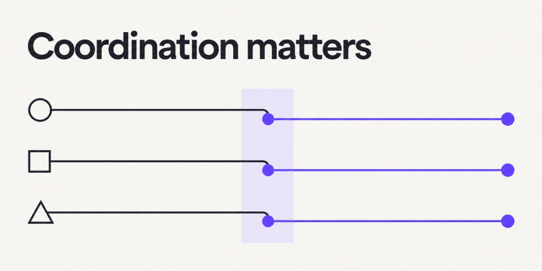 Three agent paths align into a coordinated translation workflow.