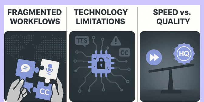 Infographic with three sections: