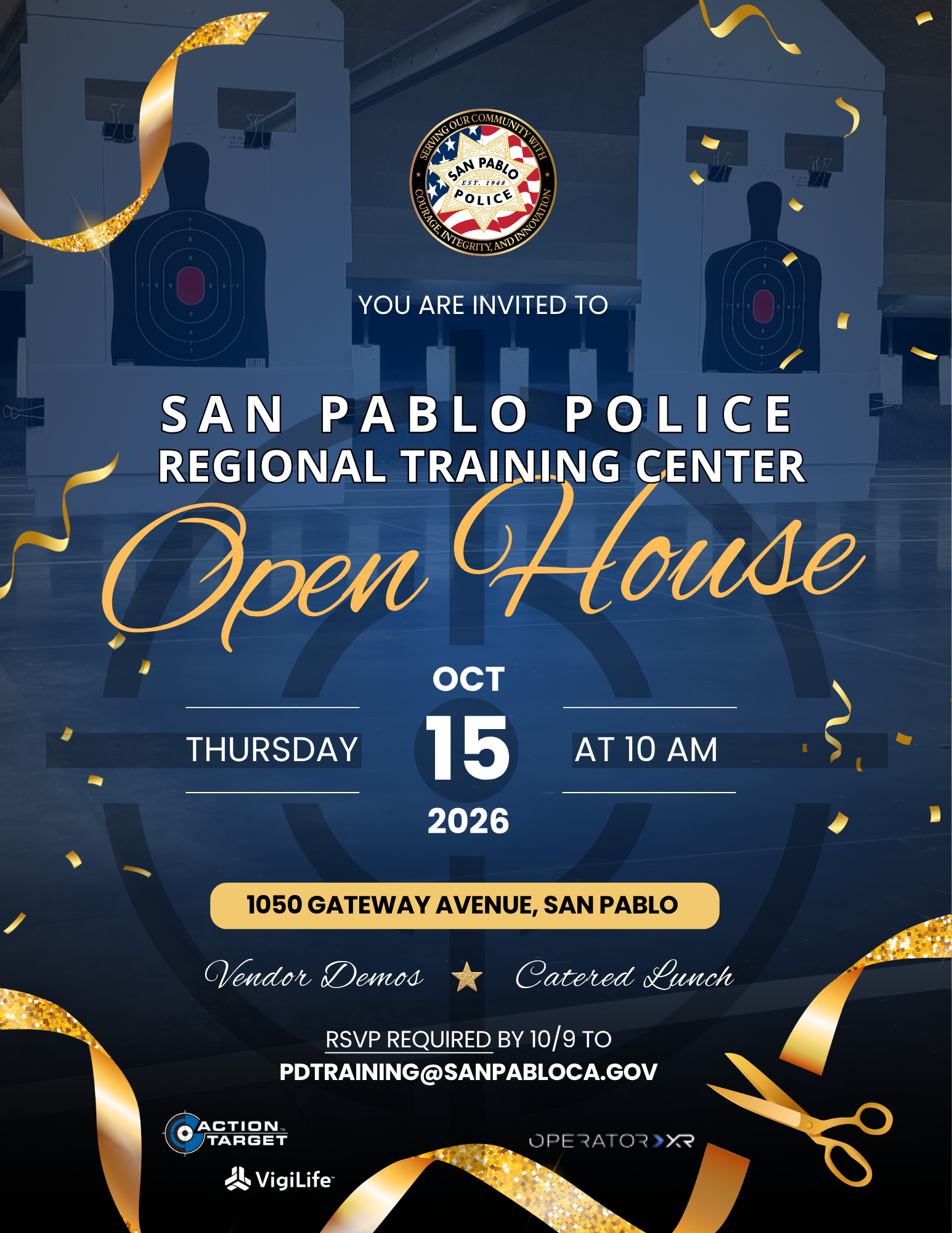 Regional Training Center Open House course flyer