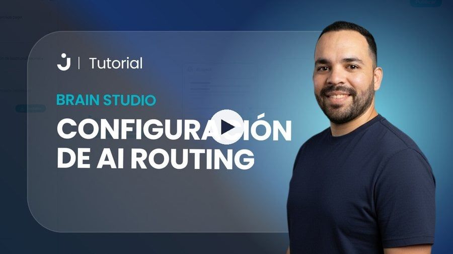 Video tutorial: Configuración de AI Routing en Brain Studio