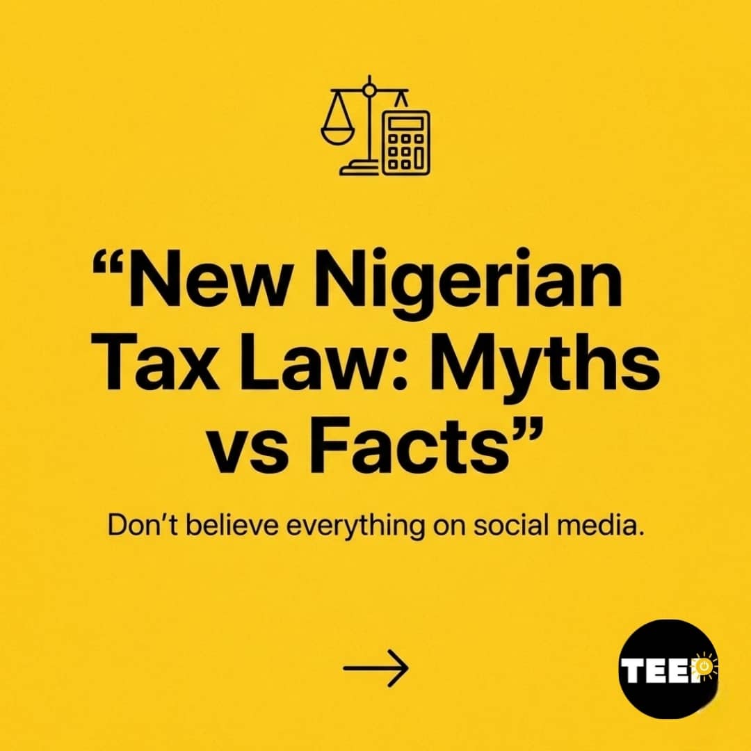 The New Nigeria Tax Law: Myths and Facts