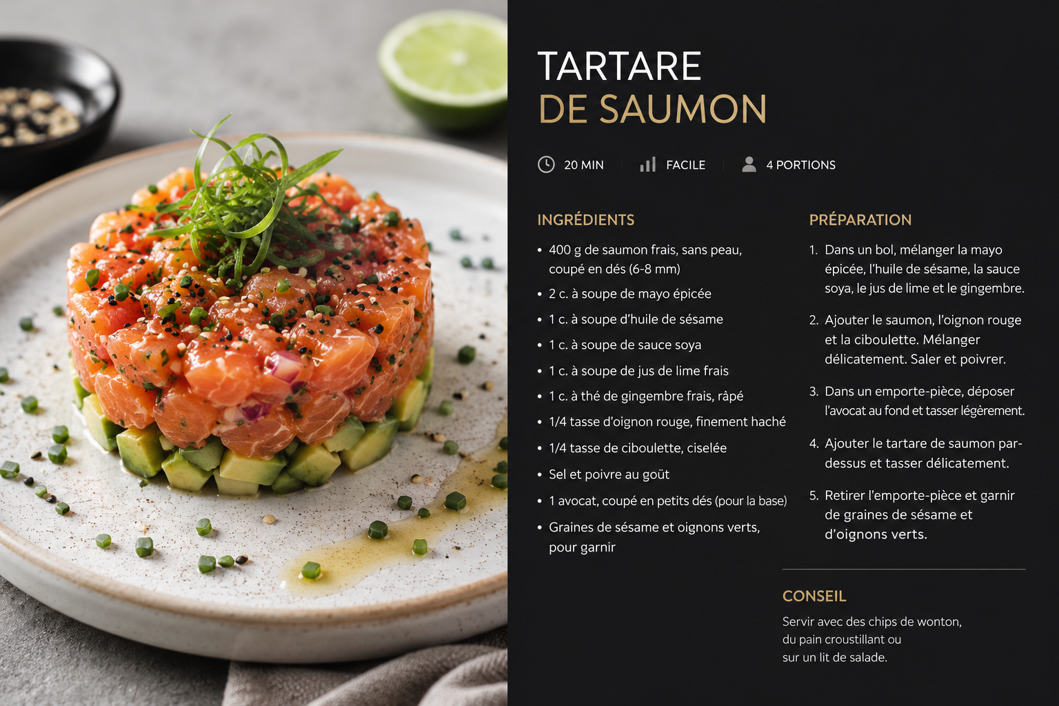 Votre meilleure recette peut aussi être votre plus grand risque