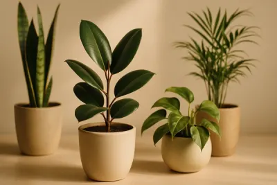 Kit de Bienestar con Planta y Aromaterapia para el Día a Día