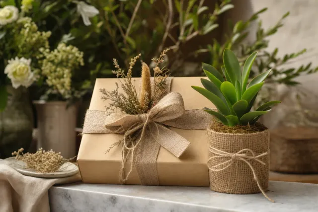 Kit de regalo con planta viva y empaque kraft. Regalos condolencias velorio: Guía Completa para Lima 2026