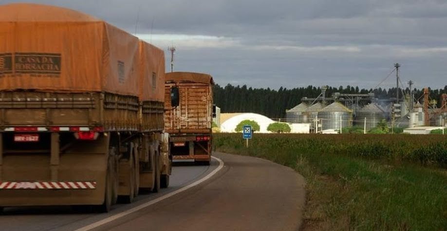 Custo de transporte de grãos avança no Mato Grosso e pressiona margens dos produtores