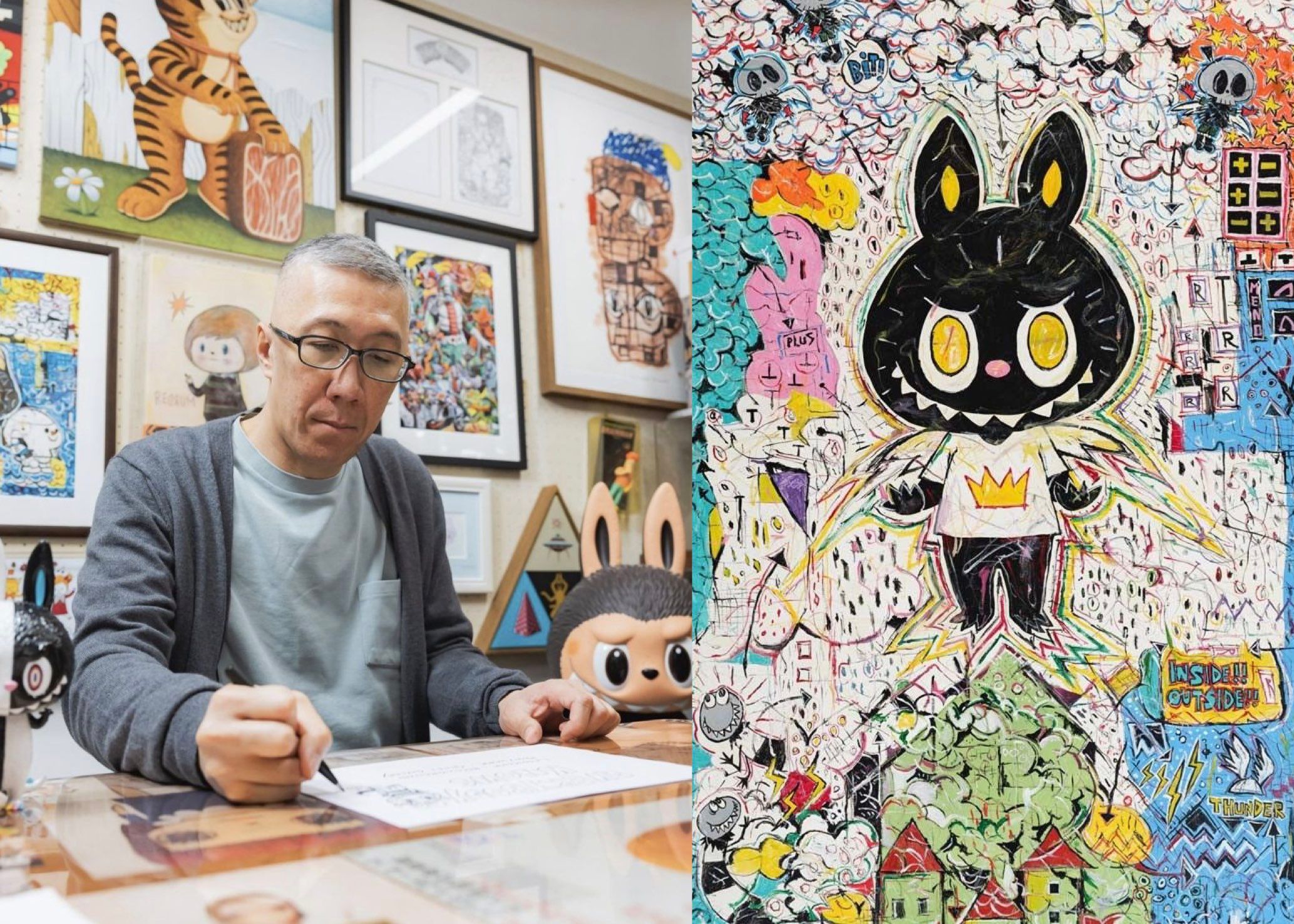 Artist Kasing Lung creator of Labubu and The Monsters series