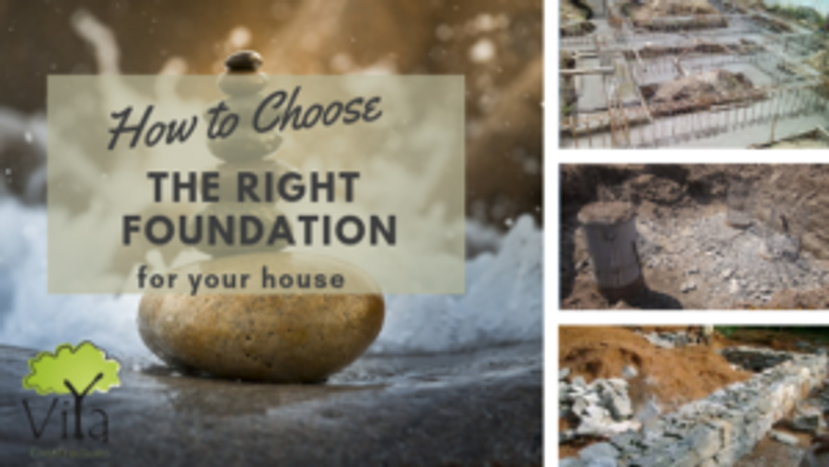 How to choose the right type of foundation for your house