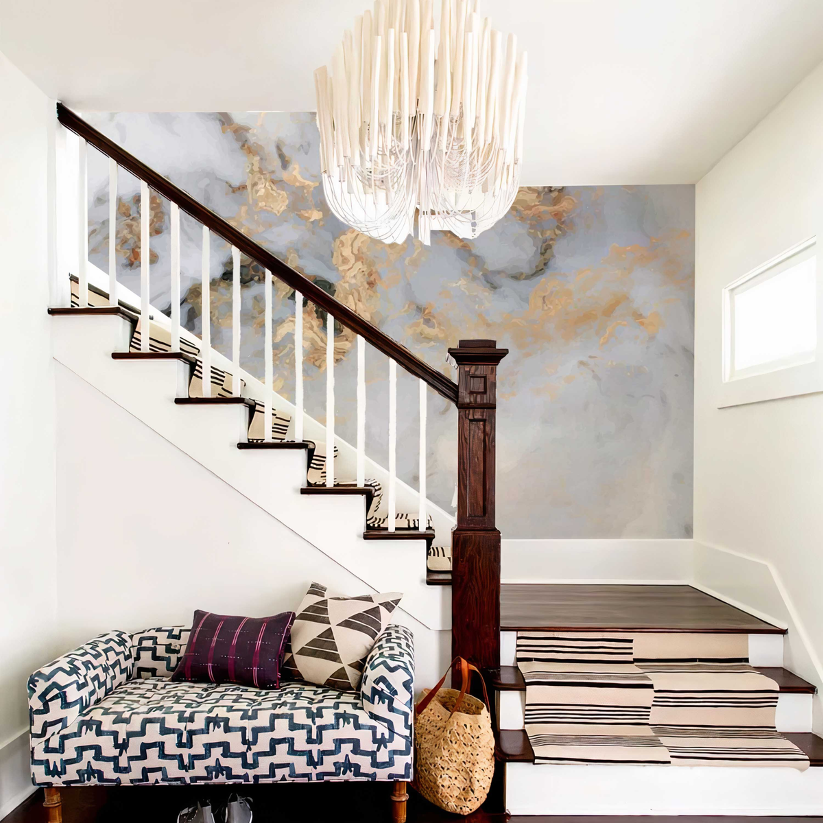 Stone wall paper