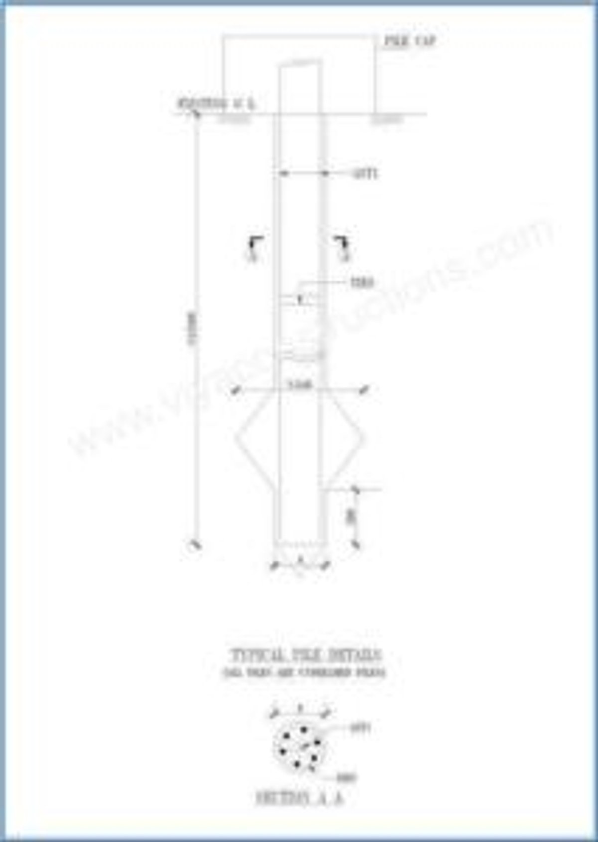 Pile foundation Technical specification