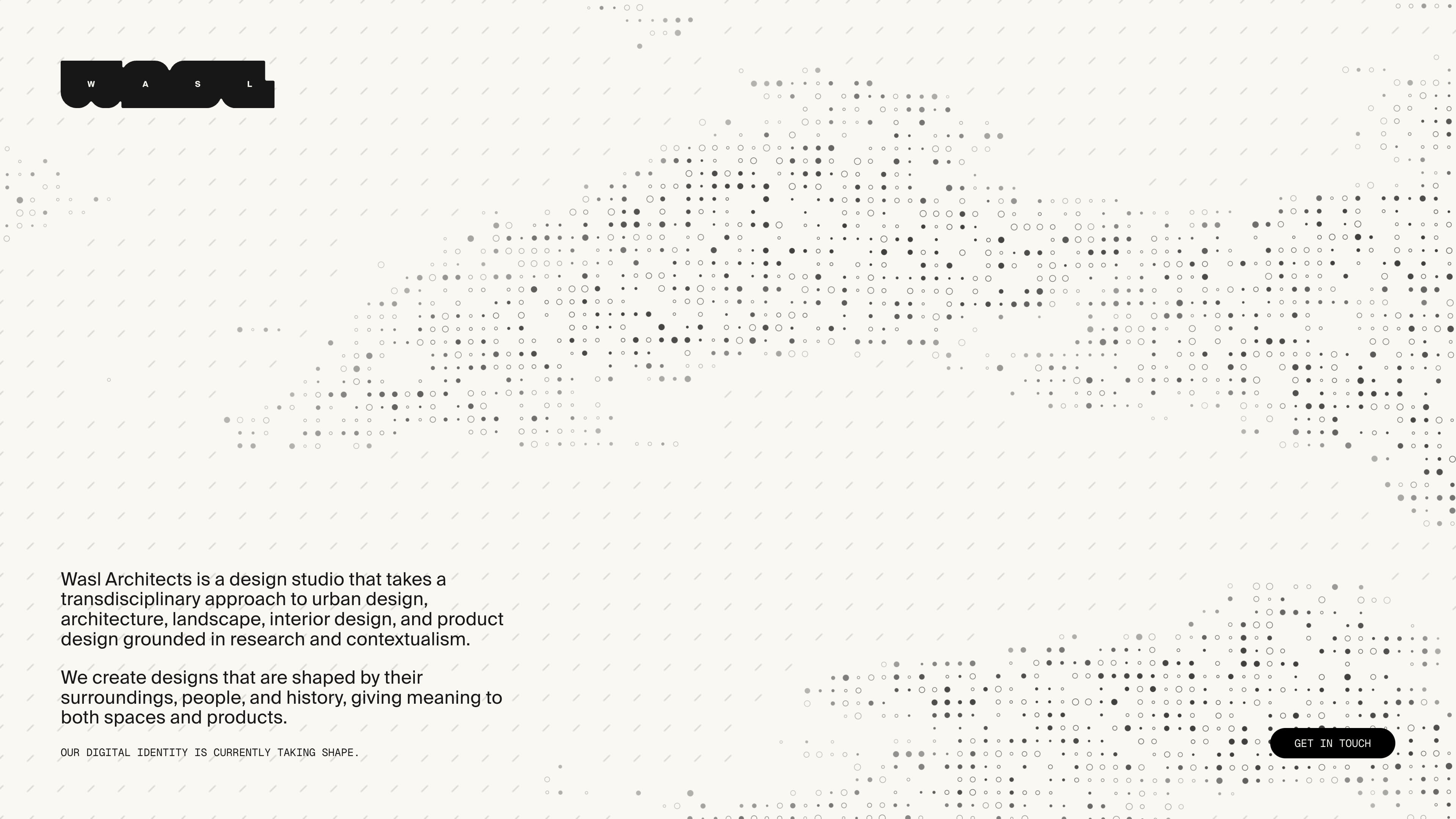 WASL Architects website built on The Content Architecture