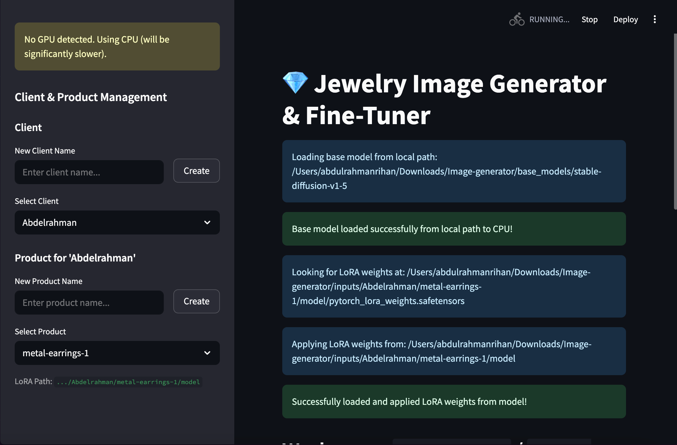 AI Jewelry Design Platform