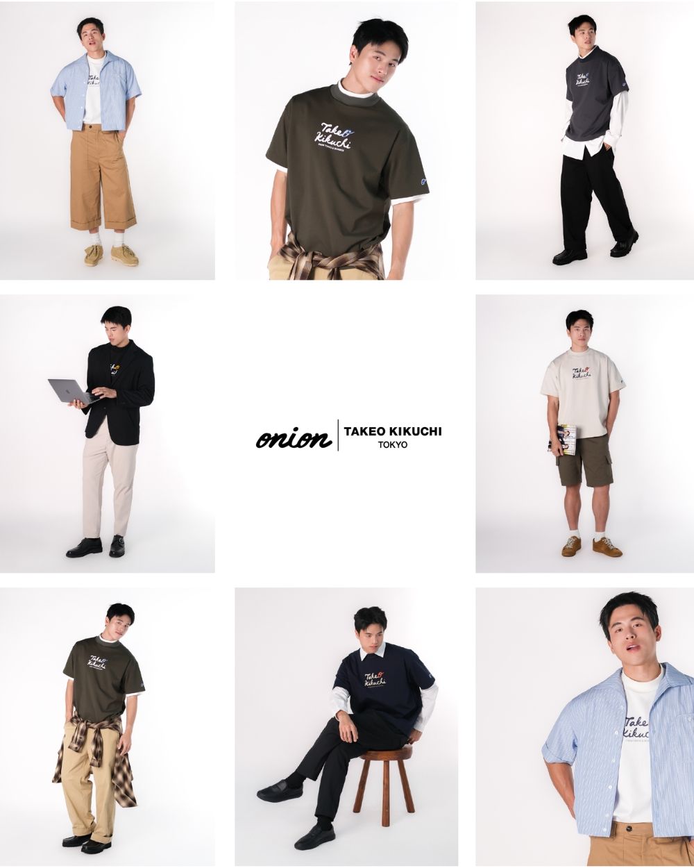 Onion x Takeo Kikuchi > From Tokyo & From Bangkok