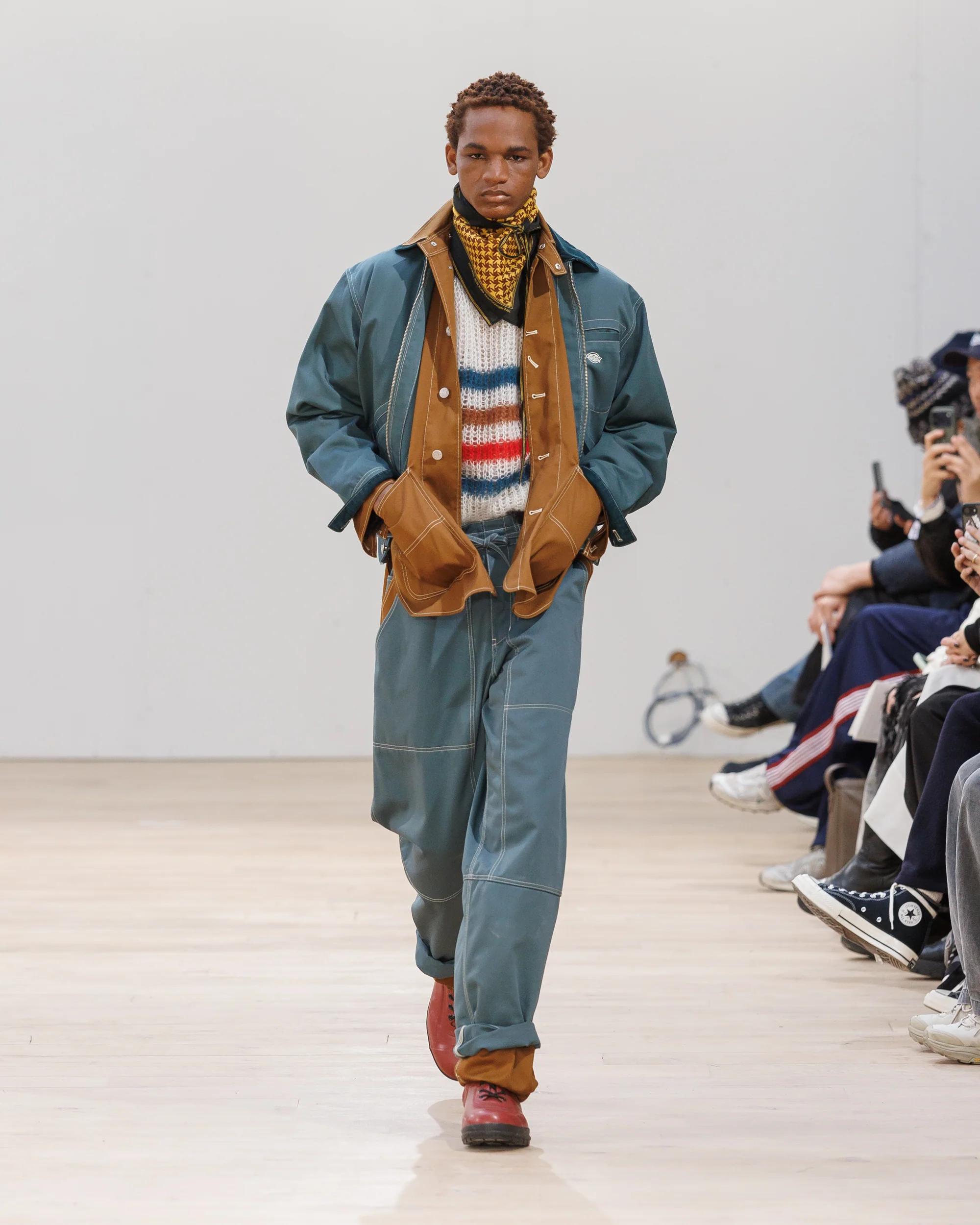 BEAUTIFUL PEOPLE FW26: Dickies กับ Baracuta ที่ถูกผ่าครึ่ง 4