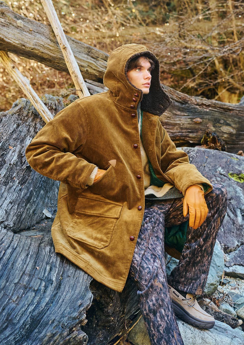 SOUTH2 WEST8 FW26: Paraffin Cotton, Nylon Taslan, Boa Jacquard จากซัปโปโร 9