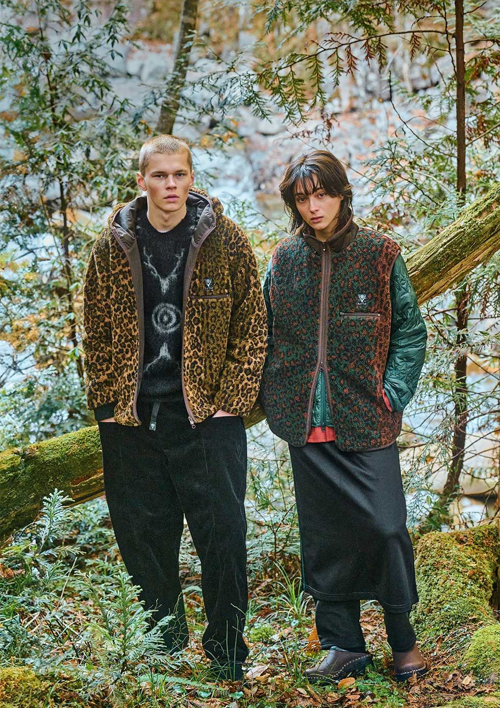 SOUTH2 WEST8 FW26: Paraffin Cotton, Nylon Taslan, Boa Jacquard จากซัปโปโร 10