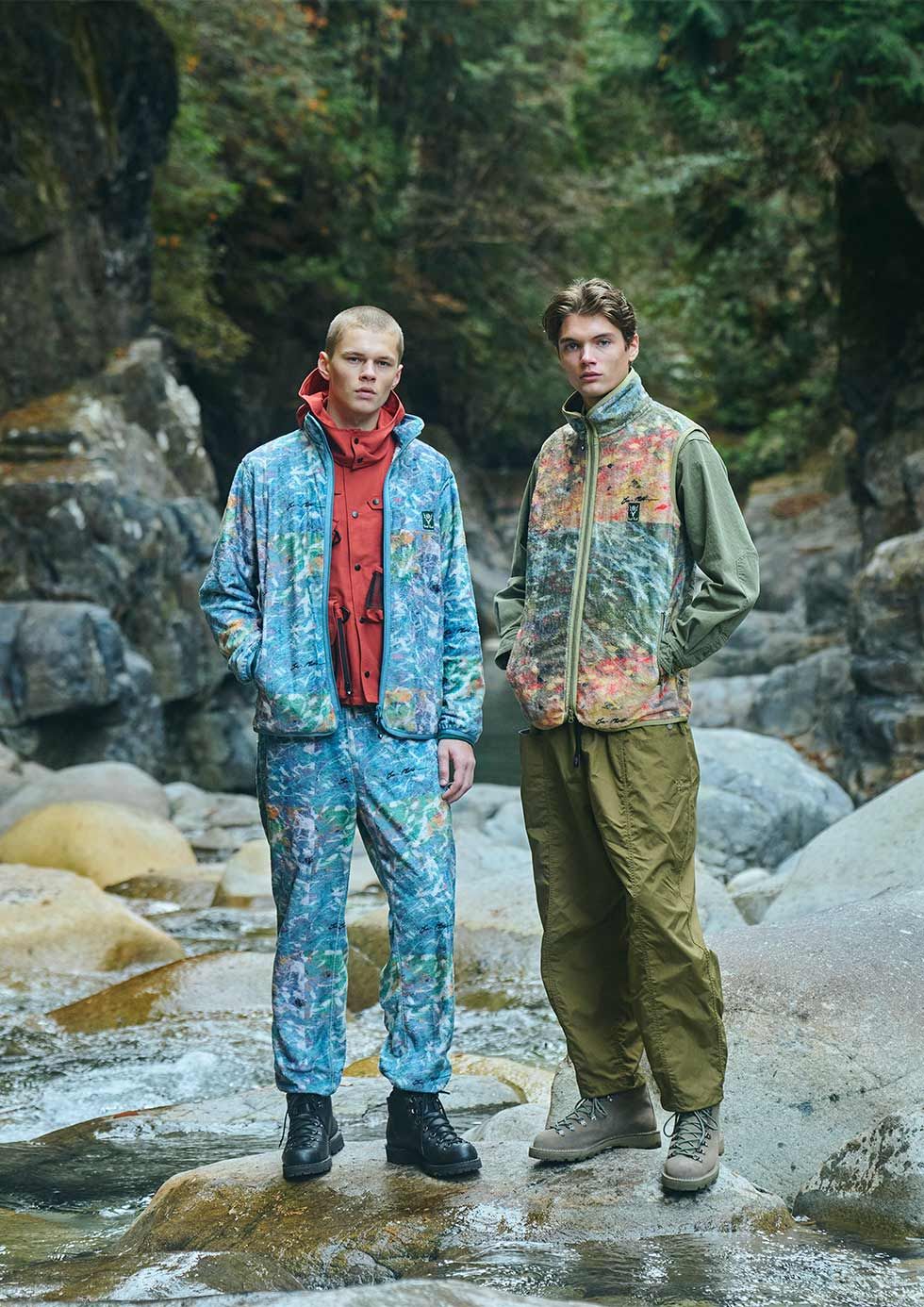 SOUTH2 WEST8 FW26: Paraffin Cotton, Nylon Taslan, Boa Jacquard จากซัปโปโร 28