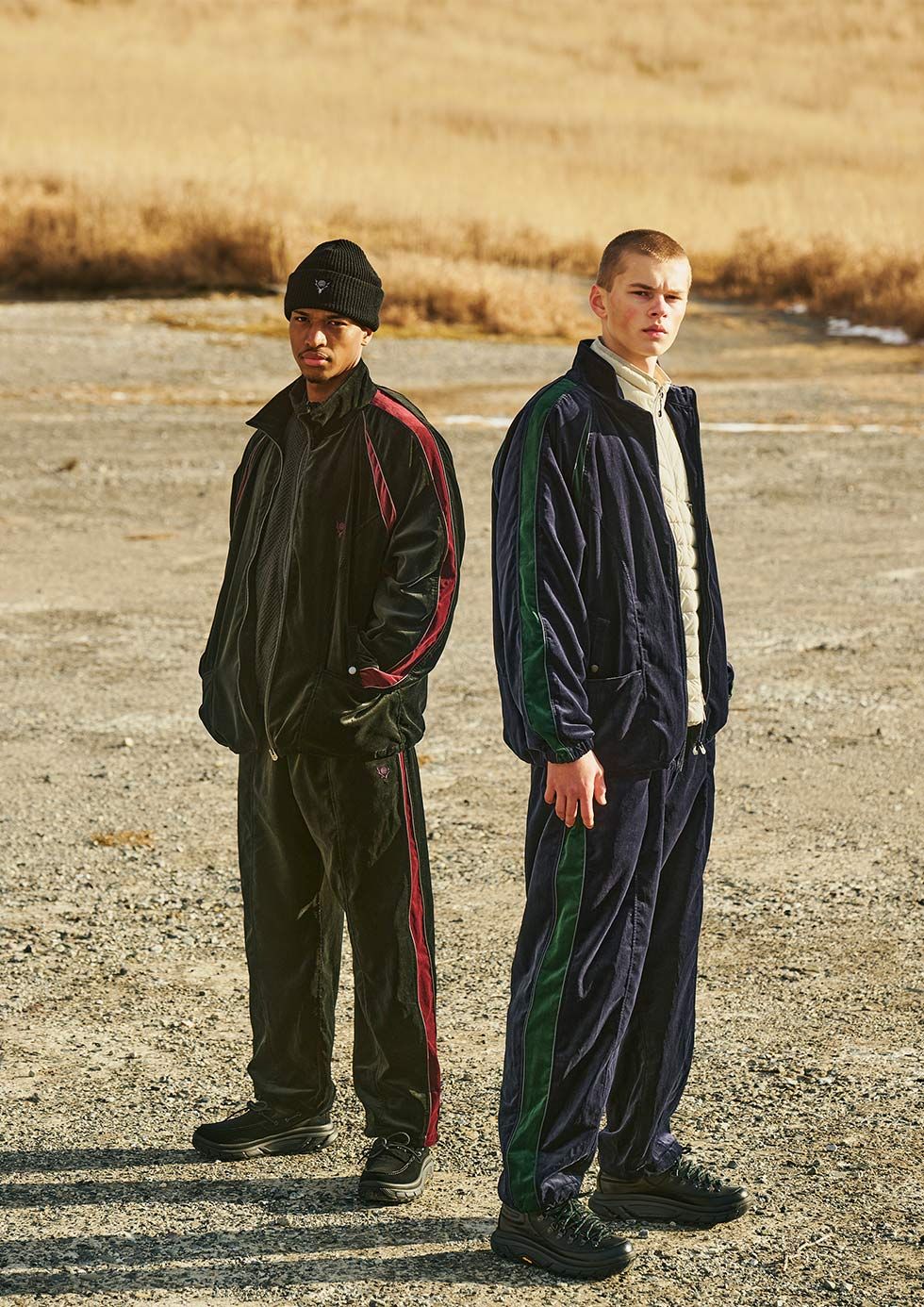 SOUTH2 WEST8 FW26: Paraffin Cotton, Nylon Taslan, Boa Jacquard จากซัปโปโร 18